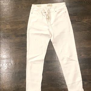 Lucky Brand White Skinny Jeans
